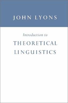 Introduction to Theoretical Linguistics