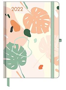 GreenLine Diary Happy Vibes 2022 - Buchkalender - Taschenkalender - 16x22