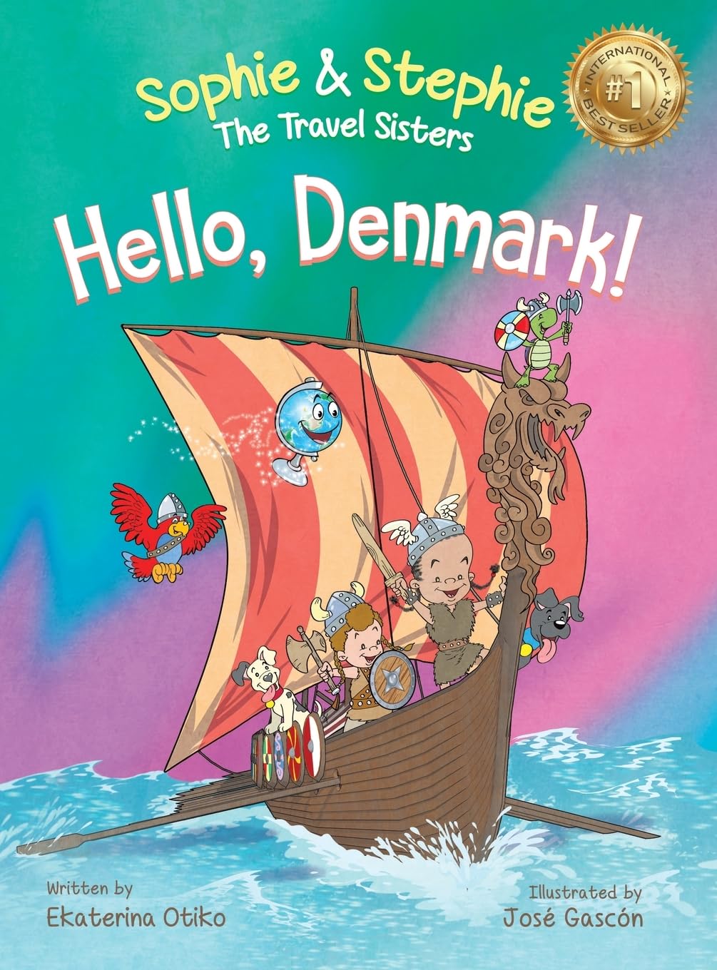 Hello, Denmark!: A Captivating Viking Adventure and Cultural Journey for Curious Kids Ages 4-8 (Sophie & Stephie: The Travel Sisters, Band 9)
