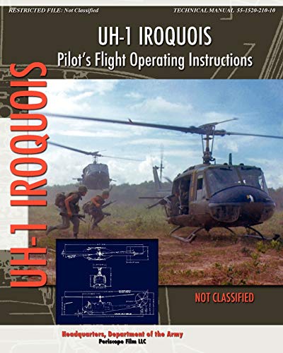 Headquarters Department Of The Army Uh-1 Iroquois Pilot's Flight Operating Instructions