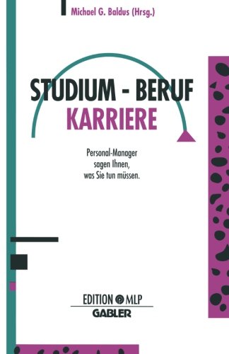 Studium - Beruf Karriere: Personal-Manager sagen Ihnen, was Sie tun müssen