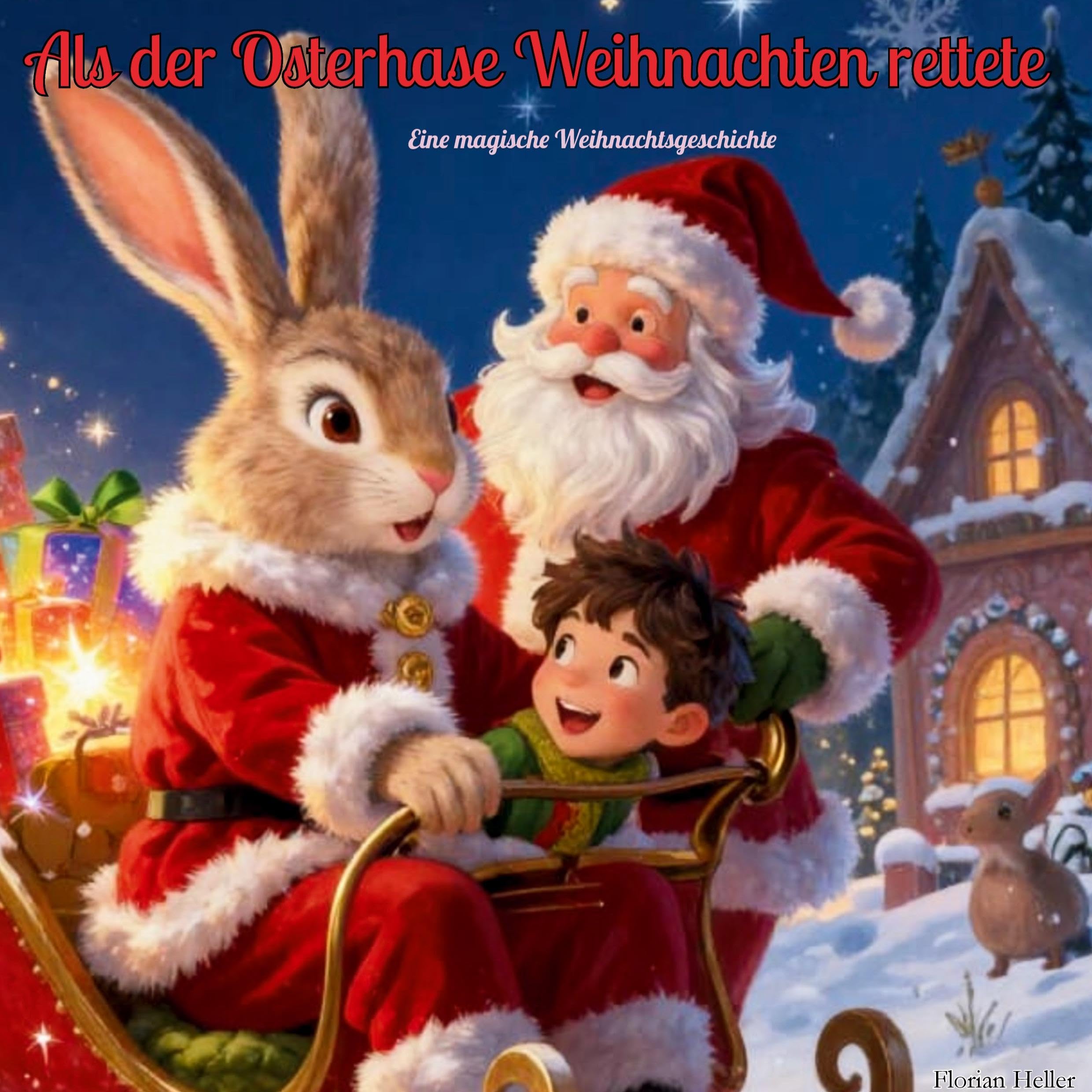 Als der Osterhase Weihnachten rettete: Eine magische Weihnachtsgeschichte (Osterhase und Weihnachtsmann)