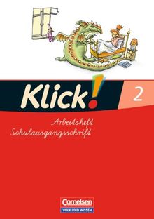 Klick! Erstlesen - Östliche Bundesländer und Berlin: Teil 2 - Arbeitsheft in Schulausgangsschrift