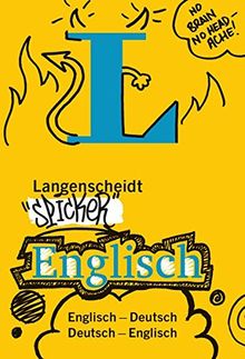 Langenscheidt Spicker Englisch: Englisch-Deutsch / Deutsch-Englisch