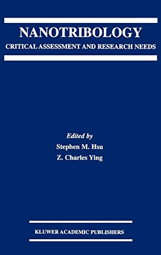 Nanotribology: Critical Assessment and Research Needs
