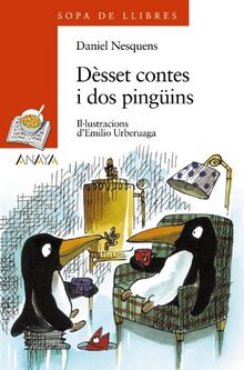 Dèsset contes i dos pingüins (Libros Infantiles - Sopa De Llibres (Edición En Valenciano))