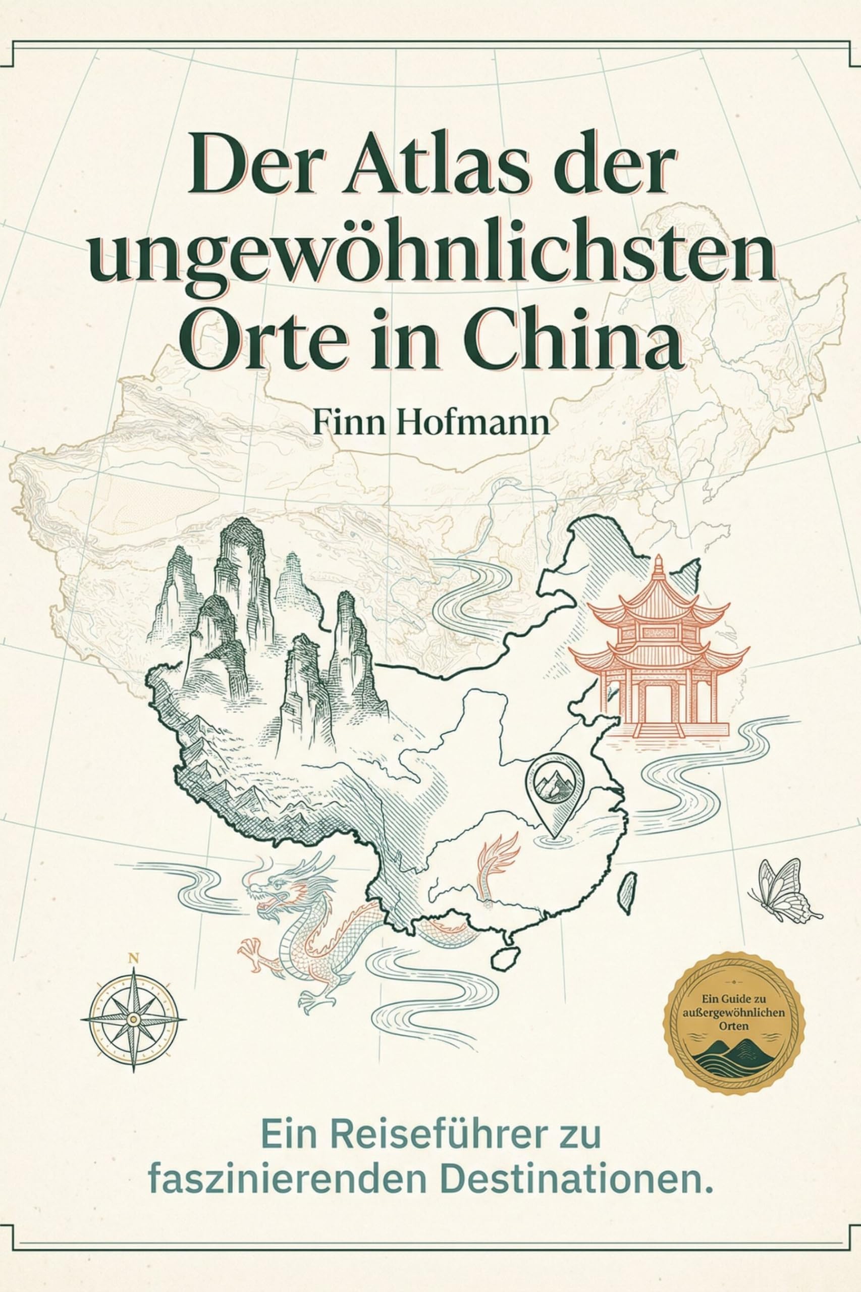 Der Atlas der ungewöhnlichsten Orte in China: Ein Reiseführer zu faszinierenden Destinationen. Der ultimative Guide für Entdecker und Kultur-Abenteurer. Das perfekte Geschenk für China-Fans