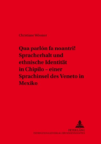 «Qua parlón fa noantri!» Spracherhalt und ethnische Identität in Chipilo - einer Sprachinsel des Veneto in Mexiko (Variolingua. Nonstandard - Standard - Substandard)