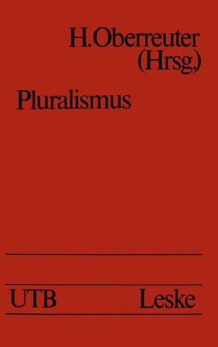 Pluralismus : Grundlegung u. Diskussion.