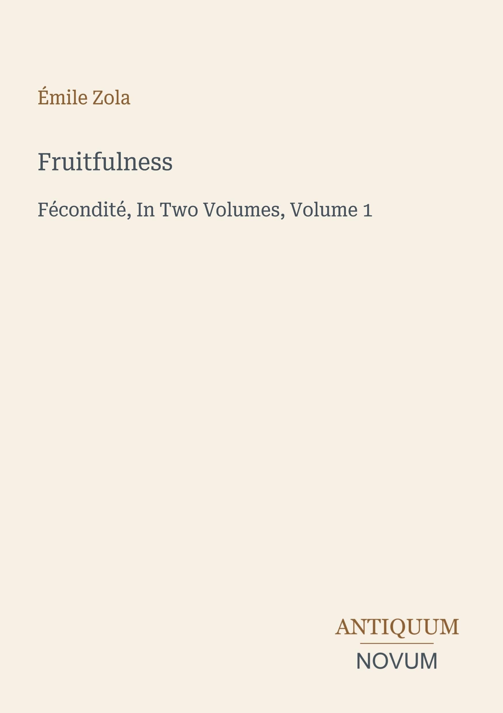 Fruitfulness