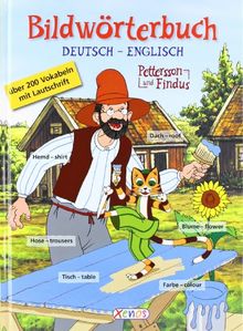 Pettersson und Findus, Bildwörterbuch Deutsch - Englisch