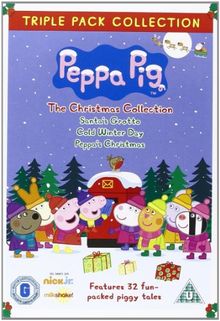 Peppa Pig Triple - The Christmas Collection 3 Disc (Vol 7,9 & 13) [3 DVDs] [UK Import]