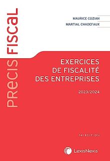 Exercices de fiscalité des entreprises : 2023-2024