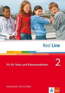 Red Line. Unterrichtswerk für Realschulen: Red Line Bd 2. Klasse 6. Fit für Tests und Klassenarbeiten