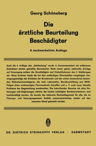 Die Ärztliche Beurteilung Beschädigter