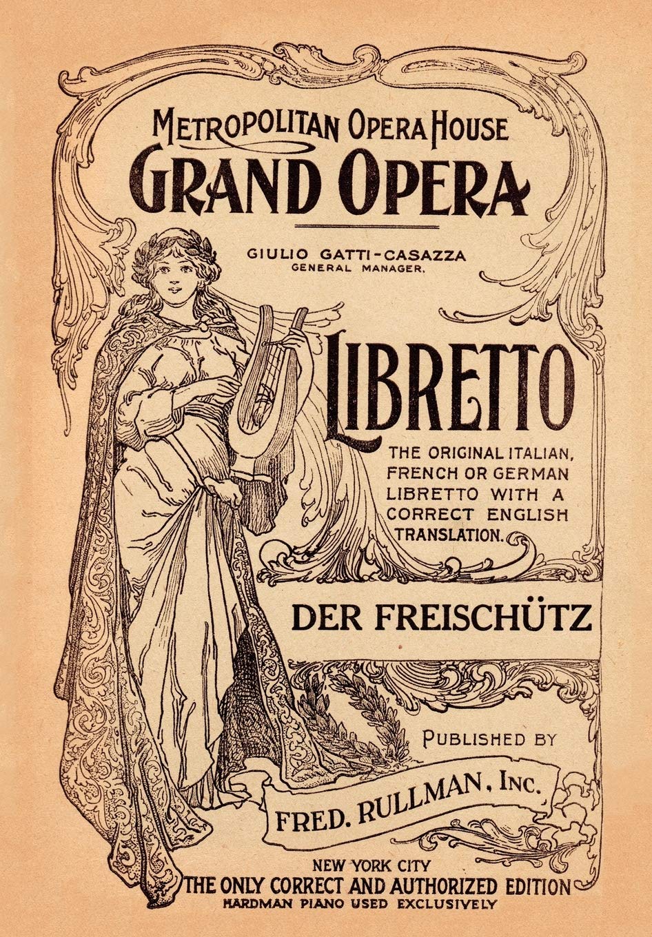 Der Freishutz: Libretto, German and English Text