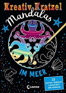 Kreativ-Kratzel Mandalas - Im Meer: für Mädchen ab 5 Jahre