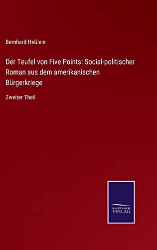 Der Teufel von Five Points: Social-politischer Roman aus dem amerikanischen Bürgerkriege: Zweiter Theil