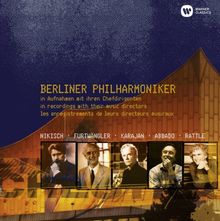 Berliner Philharmoniker in Aufnahmen mit ihren Chefdirigenten