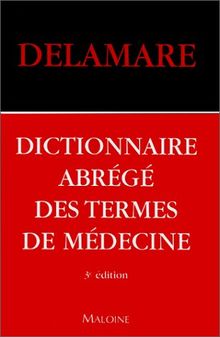 Dictionnaire abrégé des termes de médecine