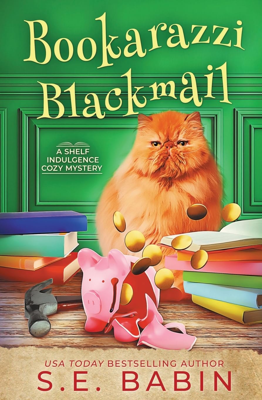 Bookarazzi Blackmail (A Shelf Indulgence Cozy Mystery, Band 7)