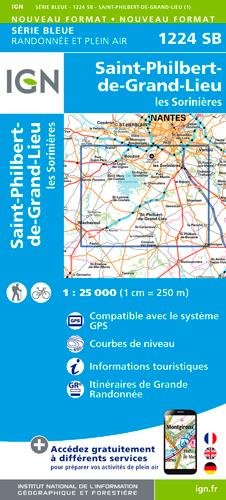 Saint-Philbert-de-Grand-Lieu - Les Sorinières 1 : 25 000
