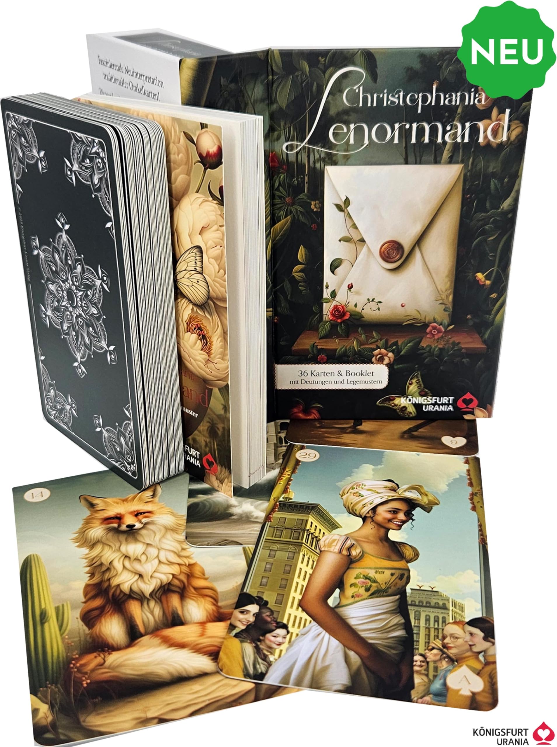 Neumann, Christiane: Christephania Lenormand - 36 Karten & Booklet