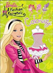 Barbie, la magie de la mode : coloriage