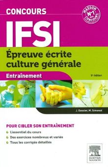 Concours IFSI : épreuve écrite culture générale : entraînement