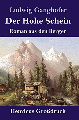 Der Hohe Schein (Großdruck): Roman aus den Bergen