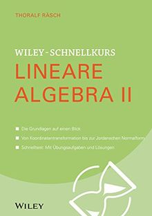 Wiley-Schnellkurs Lineare Algebra II