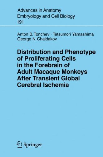 Distribution and Phenotype of Proliferating Cells in the Forebrain of Adult Macaque Monkeys after Transient Global Cerebral Ischemia (Advances in Anatomy, Embryology and Cell Biology)