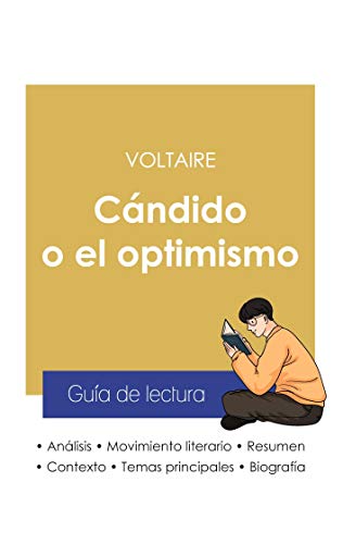 Die Buchhandlung in Oelde hat das Buch Guía de lectura Cándido o el optimismo de Voltaire (análisis literario de referencia y resumen completo)