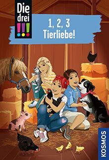 Die drei !!!, 1, 2, 3 Tierliebe!: Doppelband