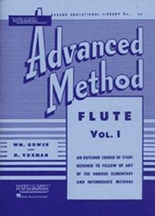 Rubank Advanced Method - Flute Vol. 1 (Rubank Educational Library No. 95, Band 95)