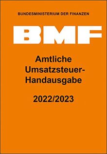 Amtliche Umsatzsteuer-Handausgabe 2022/2023