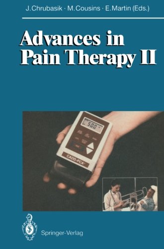 Advances in Pain Therapy II