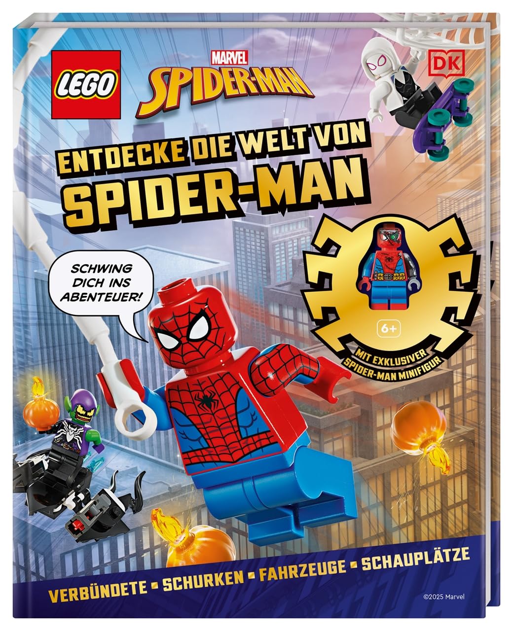 LEGO® Marvel Spider-Man. Entdecke die Welt von Spider-Man: Mit exklusiver Spider-Man Minifigur. Für Fans und Kinder ab 6 Jahren