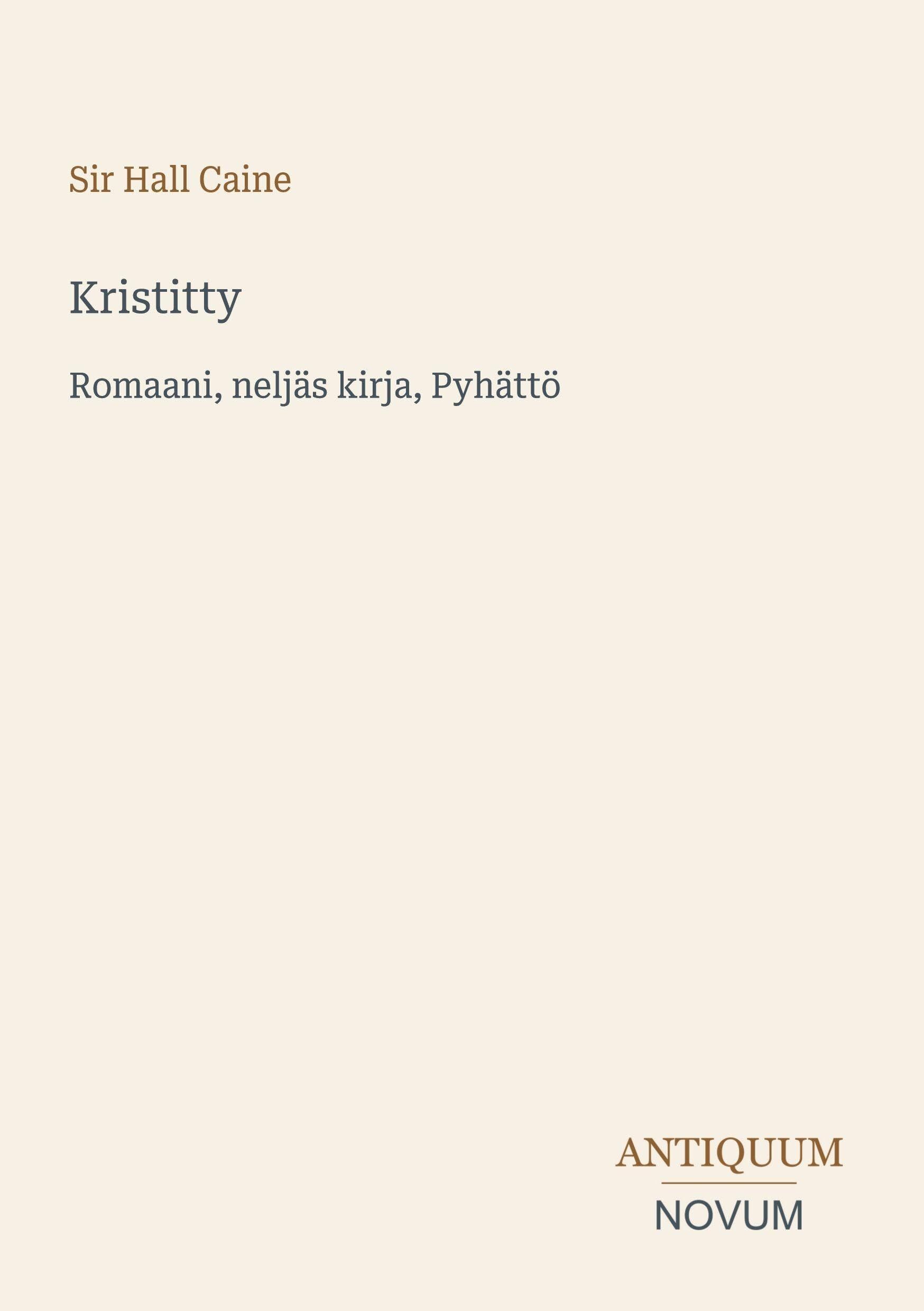 Kristitty