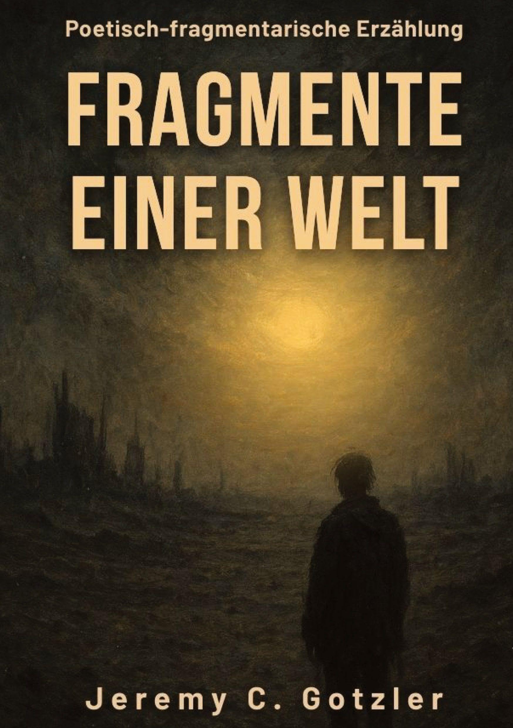 Fragmente einer Welt: Eine poetisch-fragmentarische Erzählung über das Ende einer Welt: Was ist es was bleibt, wenn alles vergeht? Fragmente, Worte, Staub und Einsamkeit. Aber auch Erinnerung.
