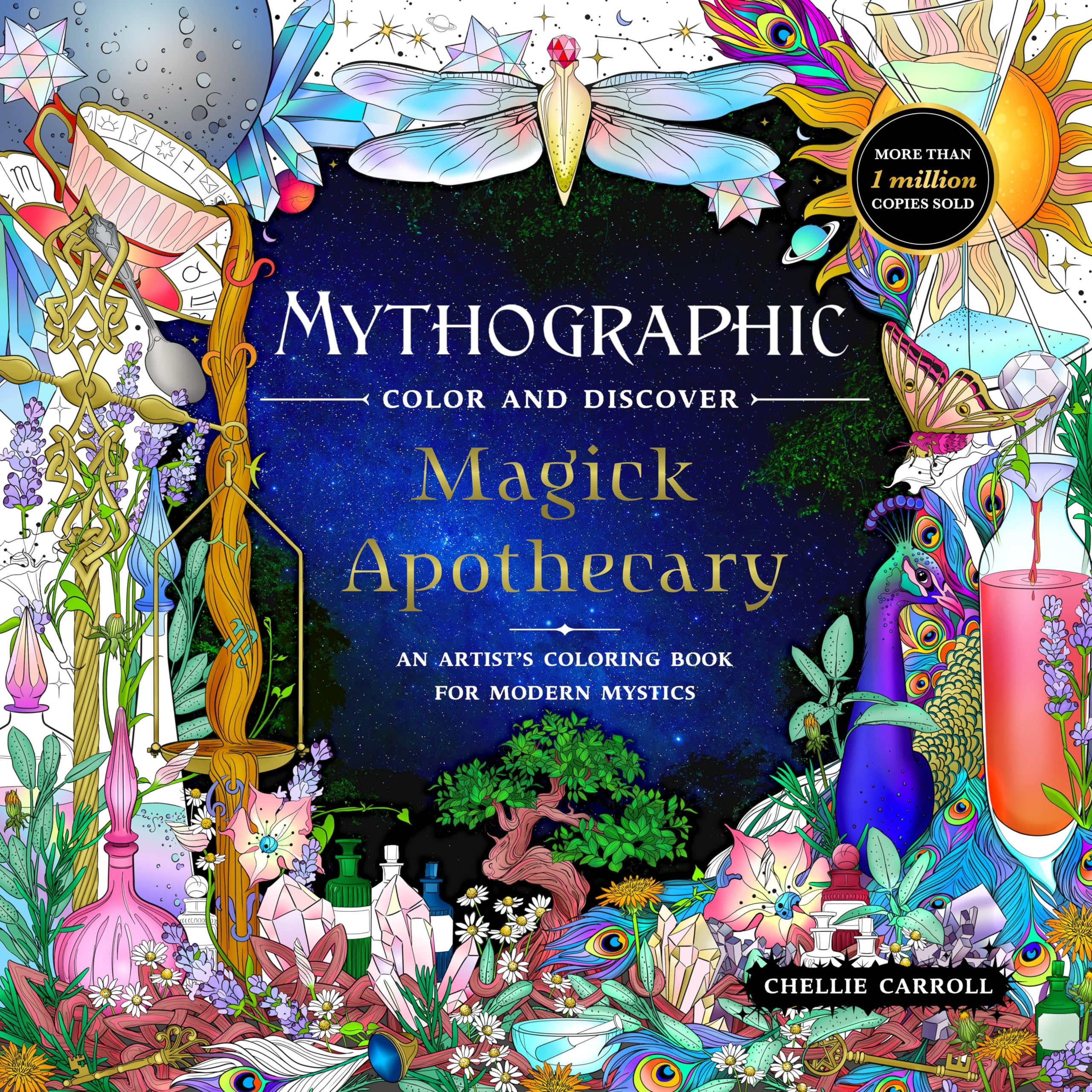 Mythographic Color and Discover - Magick Apothecary: An Artist’s Coloring Book for Modern Mystics