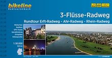 3-Flüsse-Tour: Rundtour an Rhein, Ahr, Erft (Bikeline Radtourenbücher)