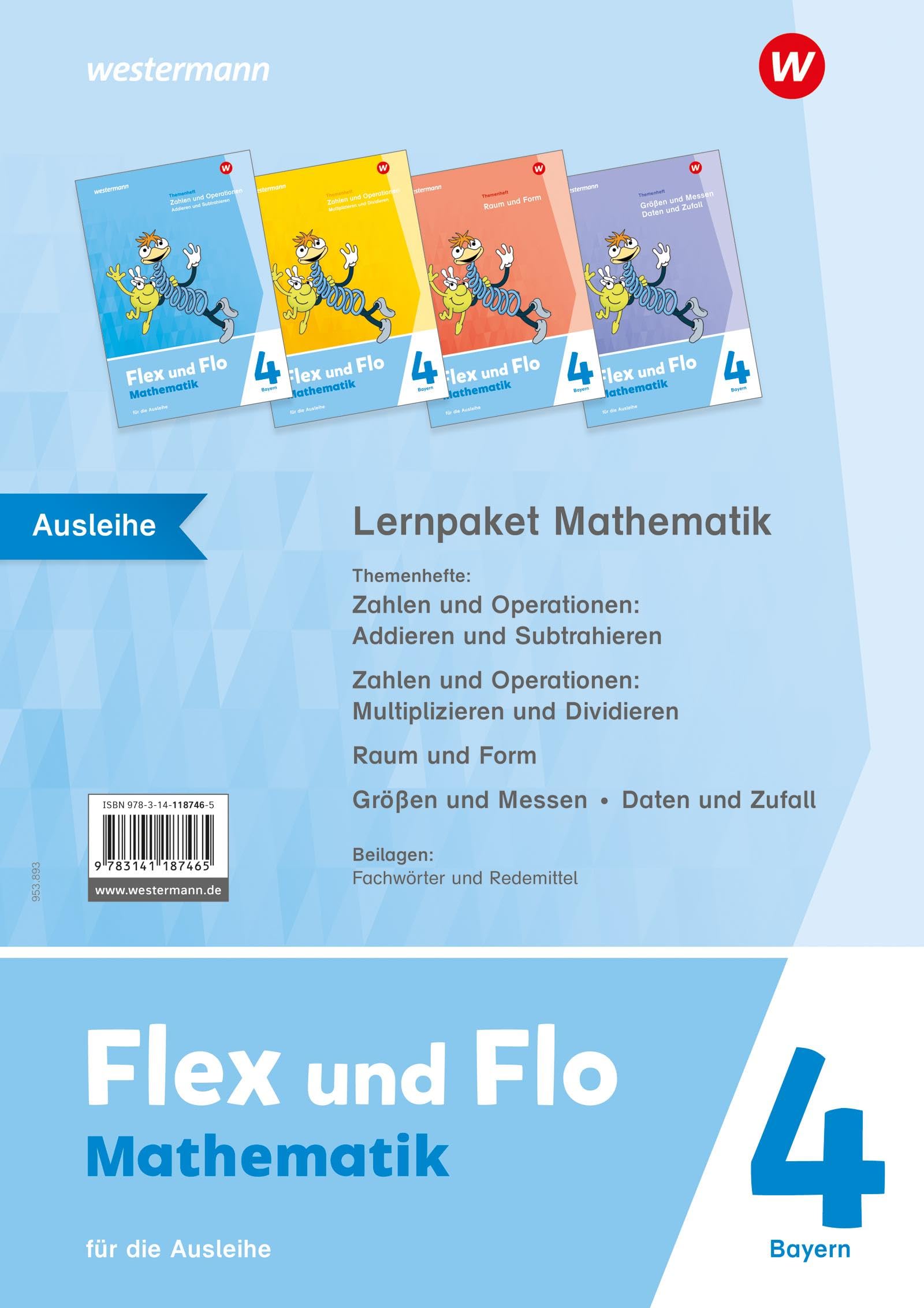 Flex und Flo - Ausgabe 2023 für Bayern: Lernpaket Mathematik 4 Für die Ausleihe