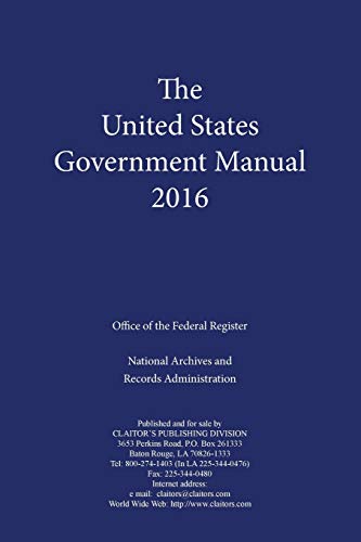 United States Government Manual (2016)