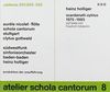 Atelier schola cantorum Vol. 8