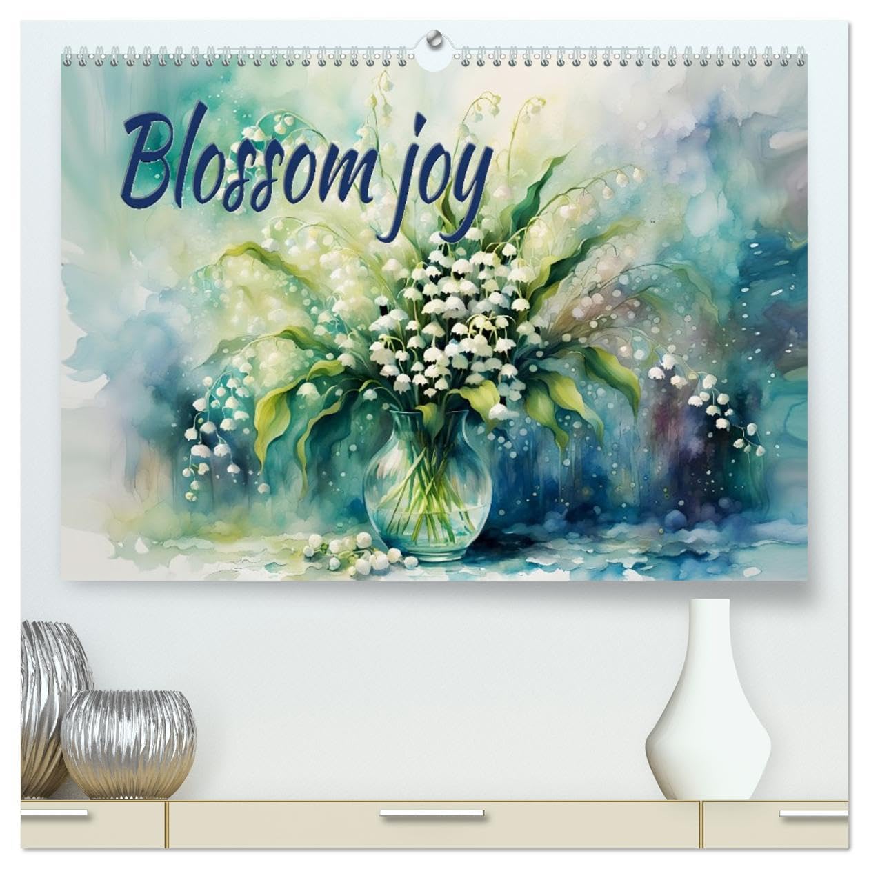 Blossom joy (High Quality Premium Wall Calendar 2026 DIN A2 landscape),CALVENDO 12 Month Wall Calendar: Enchanting flowers, a joy for the whole year.