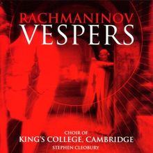 Vespers von Cambridge King'S College Choir | CD | Zustand gut