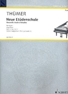 Neue Etüdenschule: Vorbereitungsschule - École préparatoire. Heft 1. Klavier. (Edition Schott)