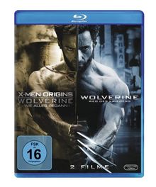 X-Men Origins - Wolverine: Wie alles begann + The Wolverine: Weg des Kriegers [Blu-ray] | DVD | Zustand sehr gut