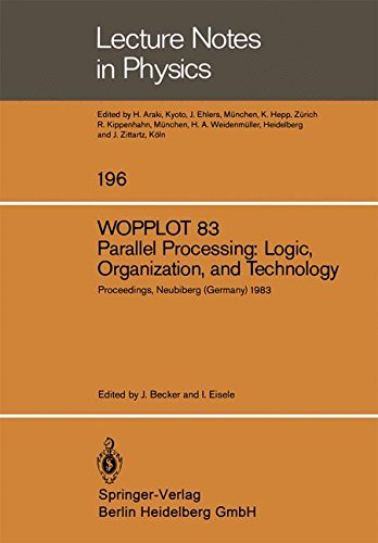 WOPPLOT 83, parallel processing: logic, organization and technology. Proceedings of a workshop held at the Federal Armed Forces University Munich(HSBw M) Neubiberg, 1983.(Lecture notes in physics 196)